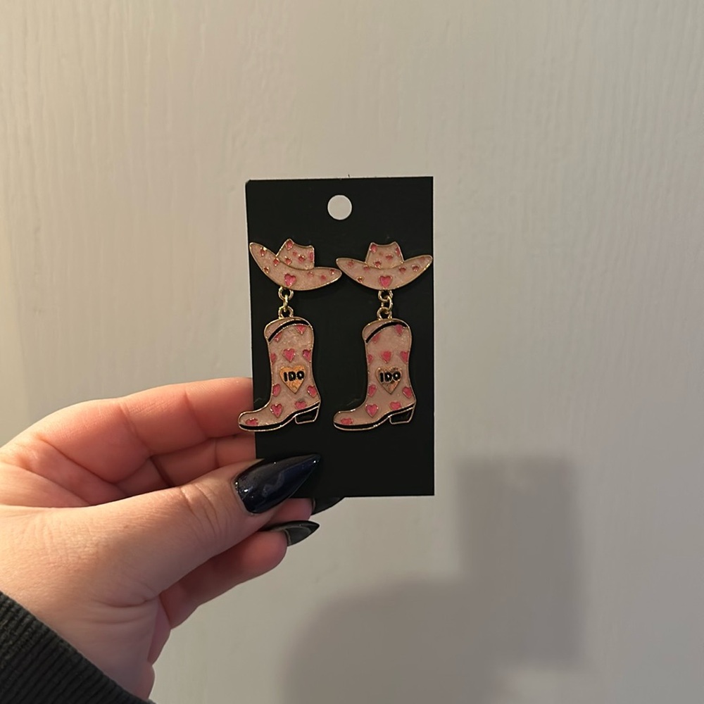 Cowgirl I do earrings